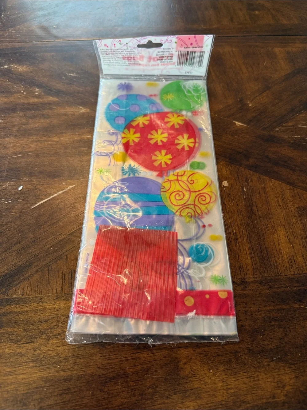 Multicolor Balloon Treat Bags - Pack of 20 brand new